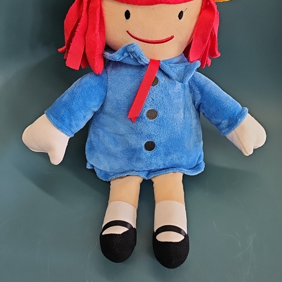 2022 Madeline 12" Plush Kohl's Care  Blue Dress Yellow Hat - Picture 3 of 6